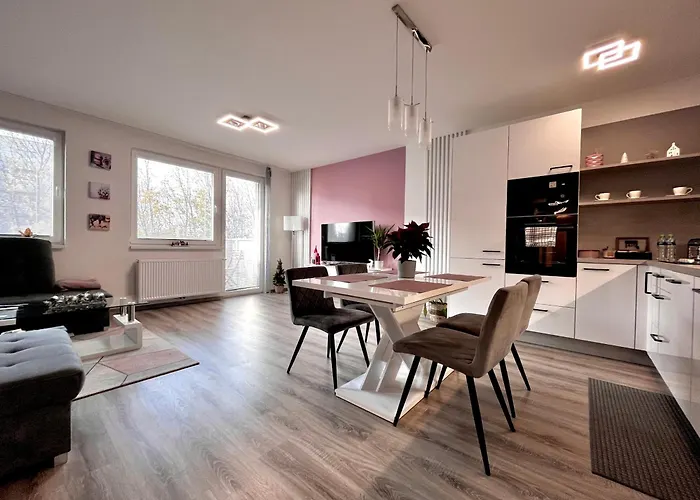 Large 75 M2 Next To Airport - Free Parking Apartament *